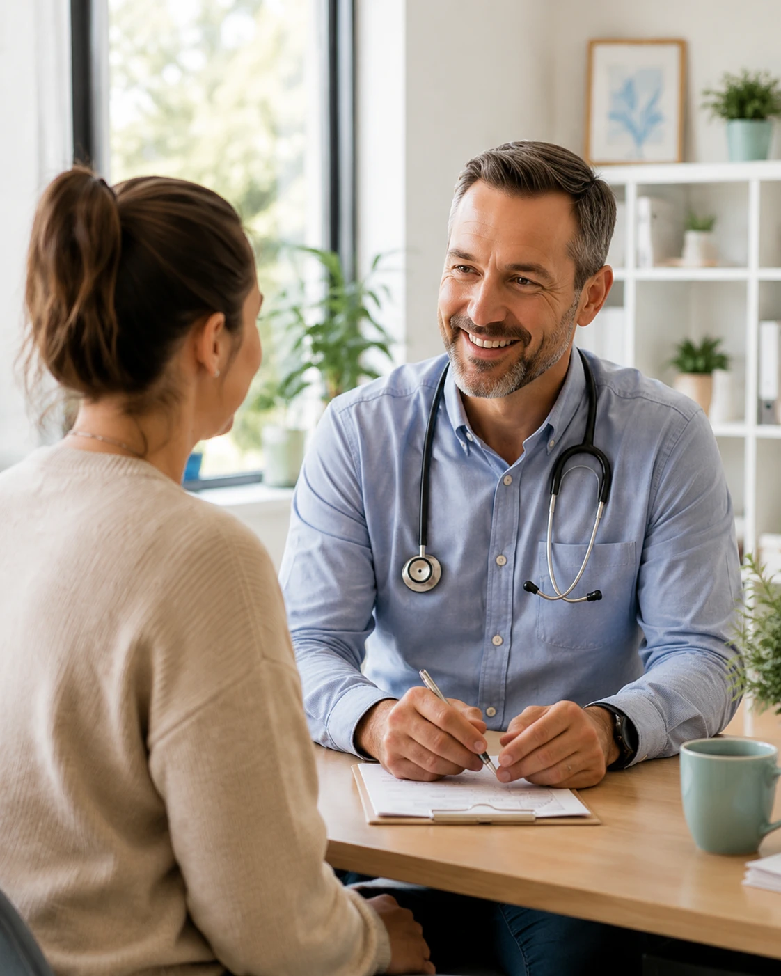 Healthcare consultation at Huntlee Healthcare